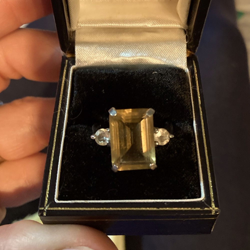 Citrine ring